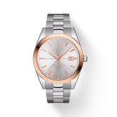 Tissot Gentleman Powermatic 80 Silicium Solid 18k Gold Bezel Herrenuhr - T927.407.41.031.00